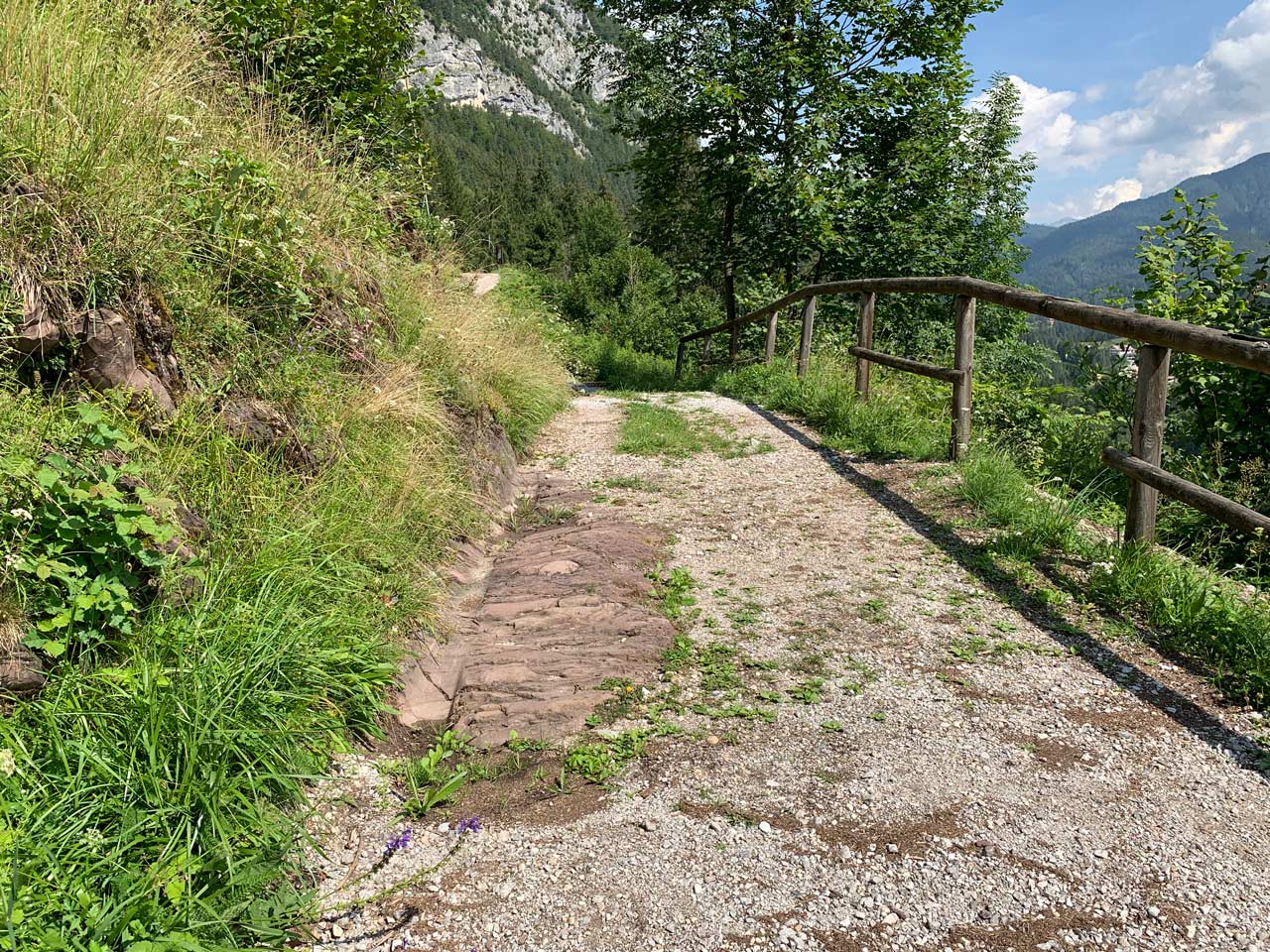 lozzo-cadore-antica-strada-romana-reperti