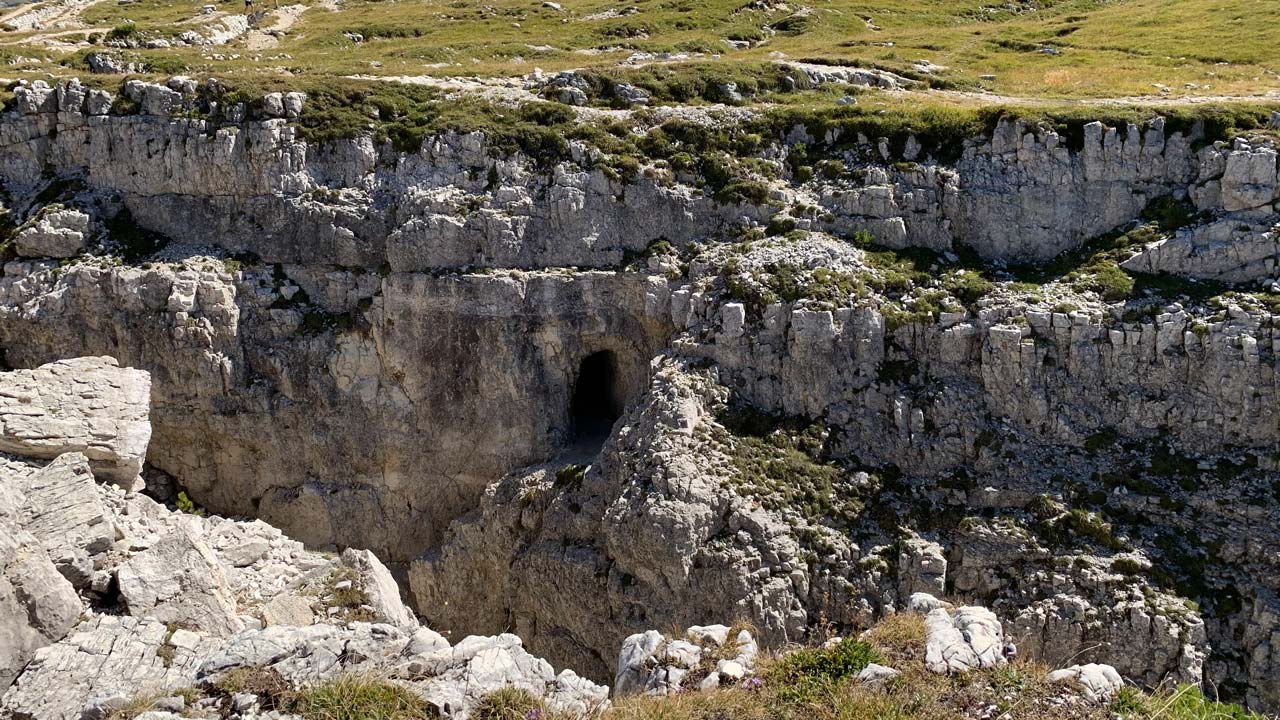 Monte Piana - postazioni militari