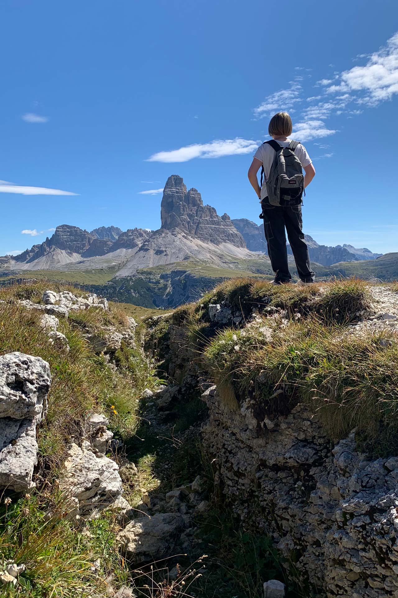 Monte Piana - trincea