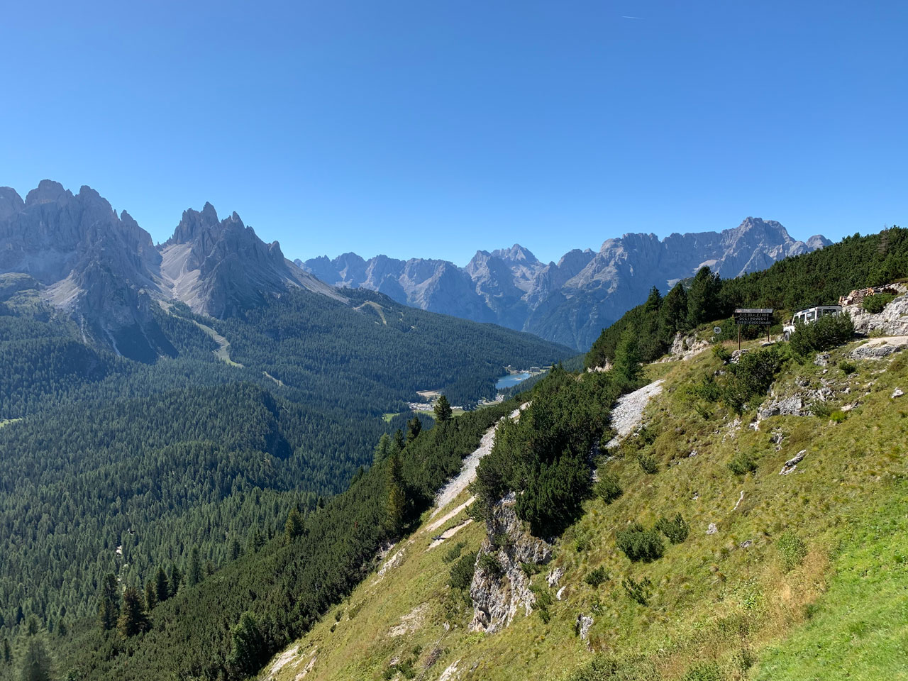 Monte Piana vista di Misurina